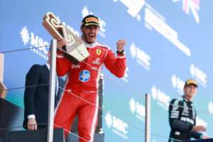 HAMILTON Lewis (gbr), Scuderia Ferrari SF-26, portrait podium during the Formula 1 Barcelona-Catalunya Grand Prix 2026, 7th round of the 2026 Formula One World Championship from June 12 to 14, 2026 on the Circuit de Barcelona-Catalunya, in Montmelo, Spain - Photo Florent Gooden / DPPI