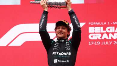 Formel 1 - Mercedes-AMG PETRONAS F1 Team, Großer Preis von Belgien 2026. Kimi Antonelli Formula One - Mercedes-AMG PETRONAS F1 Team, 2026 Belgian GP. Kimi Antonelli