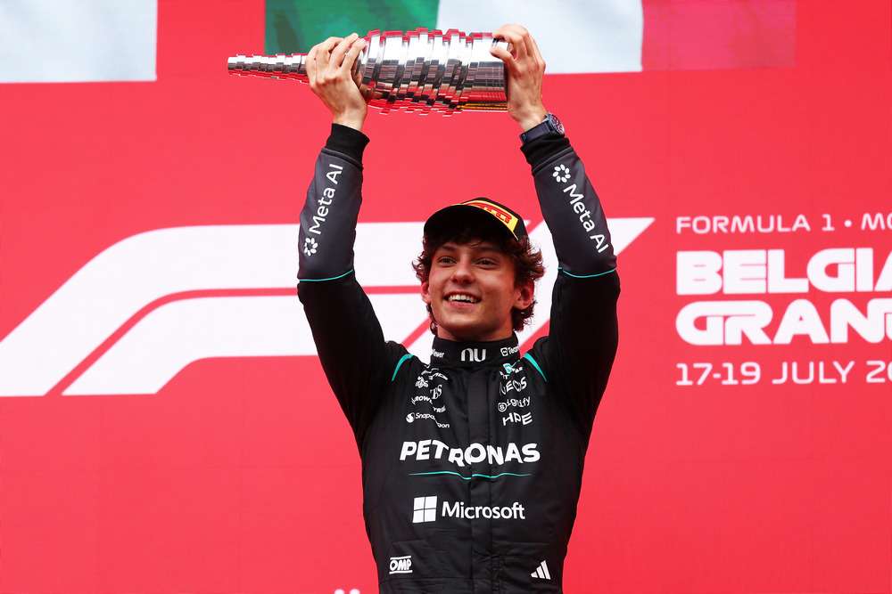 Formel 1 - Mercedes-AMG PETRONAS F1 Team, Großer Preis von Belgien 2026. Kimi Antonelli Formula One - Mercedes-AMG PETRONAS F1 Team, 2026 Belgian GP. Kimi Antonelli