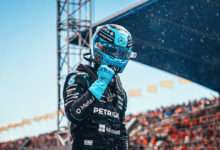 Formel 1 - Mercedes-AMG PETRONAS F1 Team, Großer Preis der Niederlande 2026. George Russell Formula One - Mercedes-AMG PETRONAS F1 Team, 2026 Dutch GP. George Russell