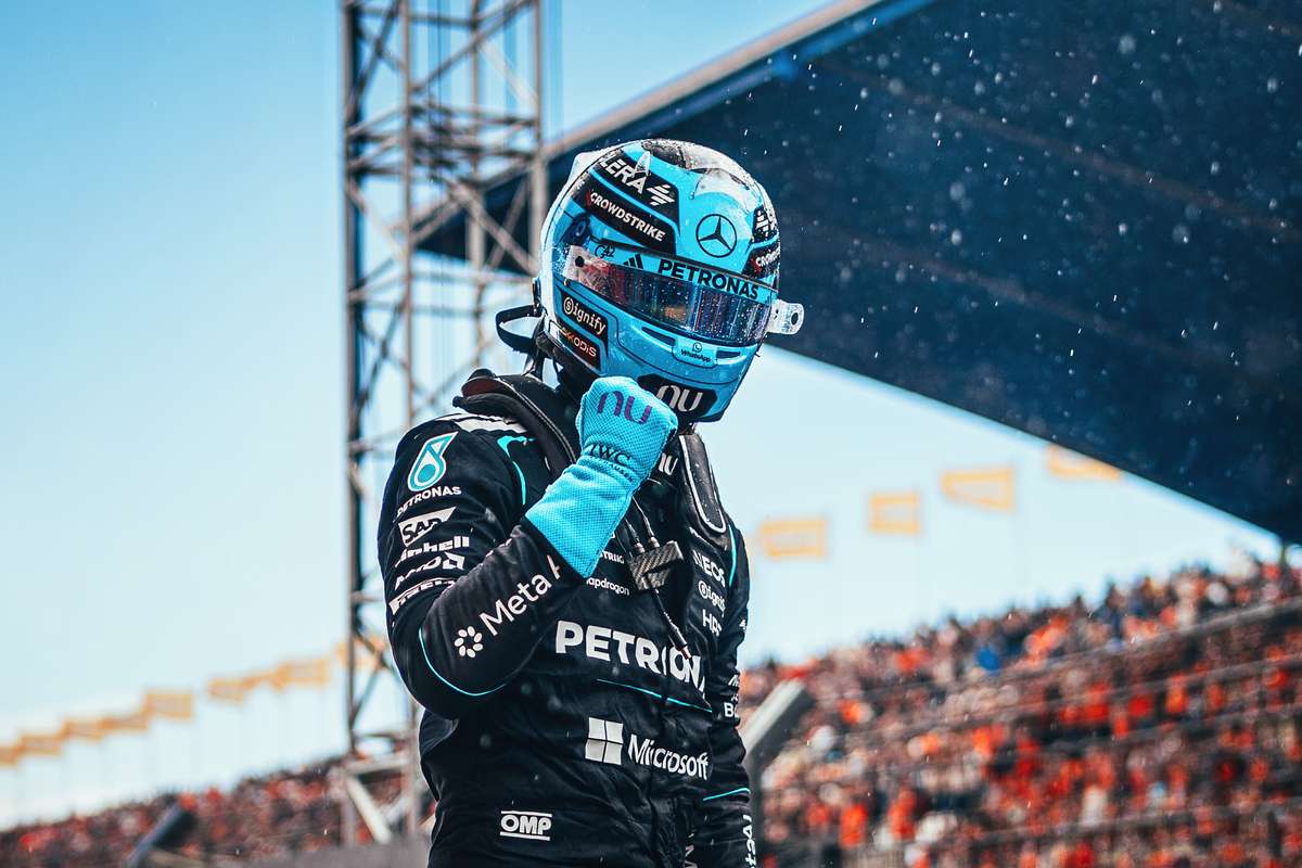 Formel 1 - Mercedes-AMG PETRONAS F1 Team, Großer Preis der Niederlande 2026. George Russell Formula One - Mercedes-AMG PETRONAS F1 Team, 2026 Dutch GP. George Russell