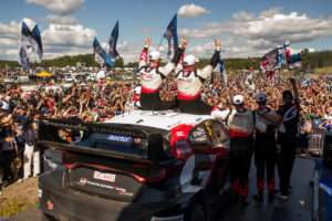 Sami Pajari, Marko Salminen, Oliver Solberg, Elliott Edmondson, Elfyn Evans, Scott Martin