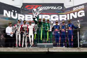 3 Nurburging podium