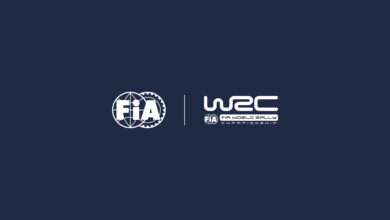 Logo of the World Rally Championship and FIA. // WRC Promoter GmbH / Red Bull Content Pool // SI202609171084 // Usage for editorial use only //