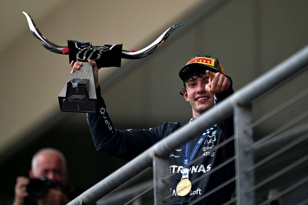 Formel 1 - Mercedes-AMG PETRONAS F1 Team, Großer Preis der USA 2026. Kimi Antonelli Formula One - Mercedes-AMG PETRONAS F1 Team, 2026 United States GP. Kimi Antonelli